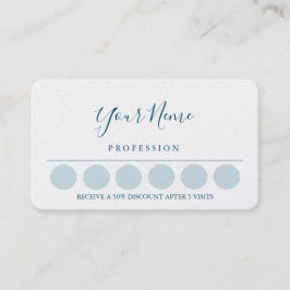 Loyalität-Visitenkarte Visitenkarte