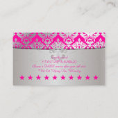 Loyalität von PixDezines/Sabine-Damast Treuekarte (Rückseite)