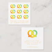 Loyalität von Weichschwellen Treuekarte (Vorne/Hinten)