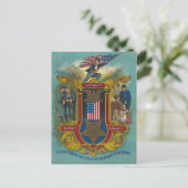 Loyalität, Wohltätigkeit und Bruderschaft GAR Post Postkarte (Stehend Vorderseite)