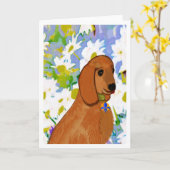 Loyalität zuerst LeeMarie's kreatives Design Karte (Gelbe Blume)