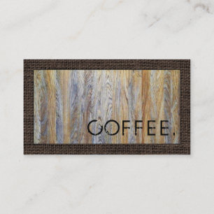 Loyalitäts-Kaffee-Durchschlags-hölzerner Treuekarte