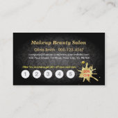 Loyalitäts-Karten-bunter Treuekarte (Rückseite)