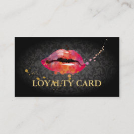 Loyalitäts-Karten-bunter Treuekarte