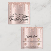 Loyalitätskarte 6 Loyalitätsmarkierungen für den A Treuekarte (Vorne/Hinten)