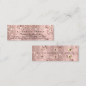 Loyalitätskarte 6 Punch Makeup Rose Blumenkohl Kle Treuekarte (Vorne/Hinten)