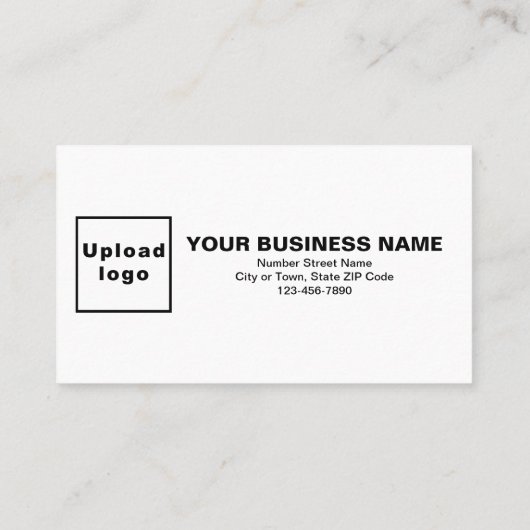 Loyalitätskarte für Business Black and White Flat Treuekarte (Rückseite)