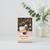 Loyalitätskarte für den Kaffee 6 Treuekarte (Stehend Vorderseite)