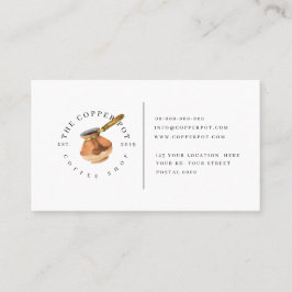 Loyalitätskarte für Kaffeestube Visitenkarte