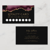 Loyalitätskarte Visitenkarte (Vorne/Hinten)