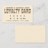 Loyalitätskartenduo-Tonart Treuekarte (Vorne/Hinten)