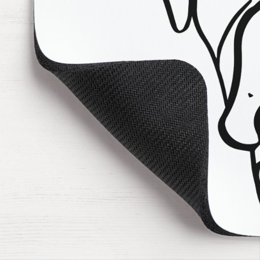 Loyalitätslinien: Ihr Boxer-Begleiter Mousepad (Ecke)