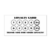 Loyalitätsrabatt 2X5pc Permastempel (Design)