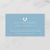 Loyalitätsrabatt Schönheitspflege Angebot Treuekarte (Rückseite)