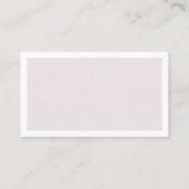 LOYALITY CARD VISITENKARTE (Rückseite)