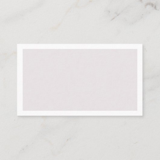 LOYALITY CARD VISITENKARTE (Rückseite)