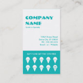 Loyalkarte Treuekarte (Rückseite)