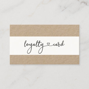 Loyalty 10 Nails Lashes Visitenkarte