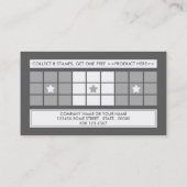 LOYALTY 4 Punkte Treuekarte (Rückseite)