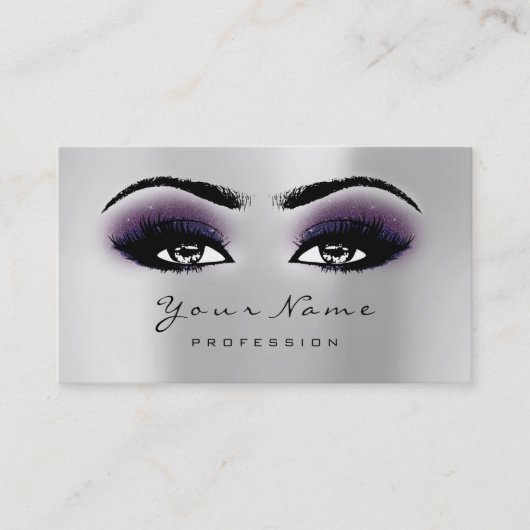 Loyalty Card 10 Makeup Lashes Treuekarte (Vorderseite)
