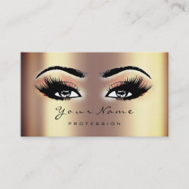 Loyalty Card 10 Makeup Lashes Treuekarte
