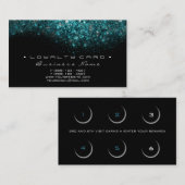 Loyalty Card 6 Beauty Salon Lashes Treuekarte (Vorne/Hinten)