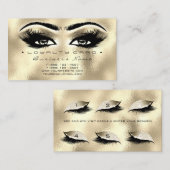 Loyalty Card 6 Beauty Salon Lashes Treuekarte (Vorne/Hinten)
