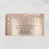 Loyalty Card 6 Punch Makeup Künstlerherz Rose Trop Treuekarte (Vorderseite)