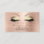 Loyalty Card 6 Schönheitssalon Lashes Treuekarte (Vorderseite)