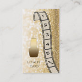 Loyalty-Card-chic glitterie Filtrantonails Treuekarte (Vorderseite)