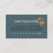 Loyalty Coffee Punch Deep Space Sparkle Hintergrun Treuekarte (Rückseite)