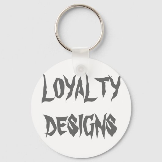 LOYALTY DESIGNS SCHLÜSSELANHÄNGER (Vorderseite)