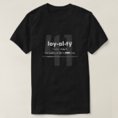 LOYALTY - Dirk Nowitzki Classic T-Shirt (Design vorne)