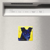 Loyalty Liebe Dog Face Magnet (In Situ (Geschirrspüler))