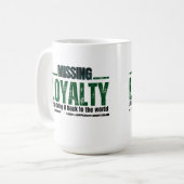 Loyalty white kaffeetasse (Vorderseite Links)