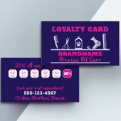 Loyaly Card Pet Care Pflegedienst Visitenkarte