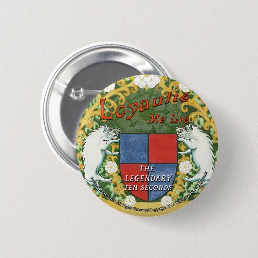 Loyaulté ich Lügen-Abzeichen Button (Vorne & Hinten)