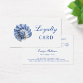 Loyekarte für das Blue Seashell Logo (Schreibtisch)