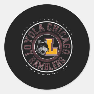 Loyola Chicago Ramblers Showtime Runder Aufkleber