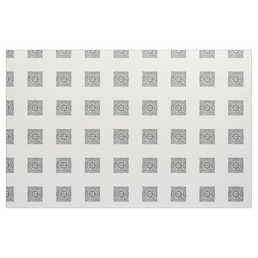 Loyola Christogram Stoff (Fat Quarter (45,7 x 55,9 cm))