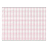 Lozenge Form Diamond Muster Soft Pink Tischdecke (Vorderseite (Horizontal))