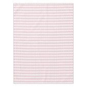Lozenge Form Diamond Muster Soft Pink Tischdecke (Vorderseite)
