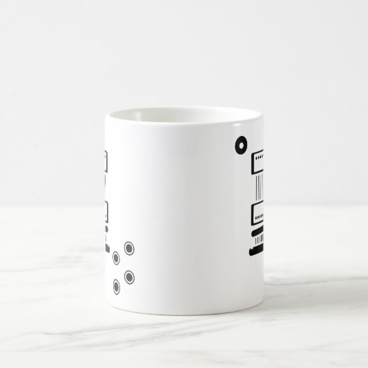 LP-ähnliche E-Gitarrenikone Kaffeetasse (Mittel)