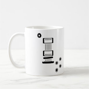 LP-ähnliche E-Gitarrenikone Kaffeetasse