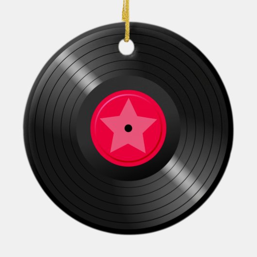 LP-Aufzeichnung Keramikornament (Hinten)