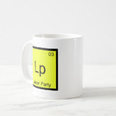 LP - Lemon Party Chemistry Element Symbol Meme T-S Kaffeetasse (Vorderseite Links)