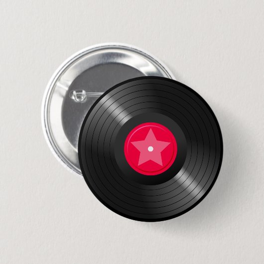LP Record02 Button (Vorne & Hinten)