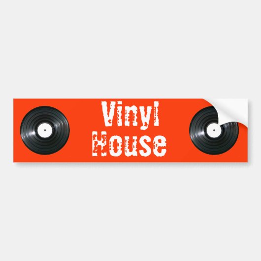 LP-Record-Serie Autoaufkleber (Vorne)