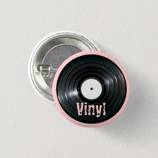 LP-Record-Serie Button (Vorne & Hinten)