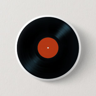LP-Schallplatte-Taste Button